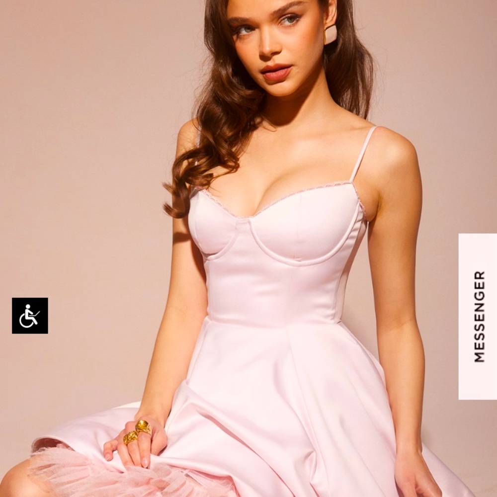 HOUSE OF CB MINIMOISELLE
BALLERINA PINK TULLE MINI DRESS